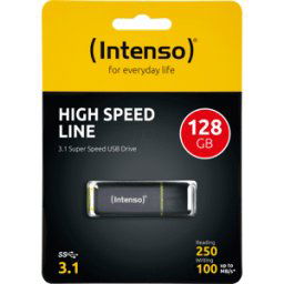 INTENSO 3537491 - Memoria USB, USB 3.1, 128 GB, línea de alta velocidad