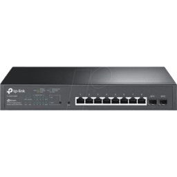 TP-LINK TPLINK SG2210MP - Switch, 10 puertos, Gigabit Ethernet, PoE+, SFP