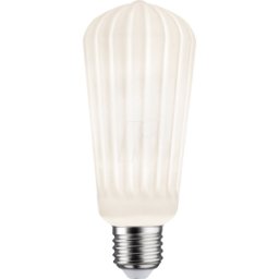 PAULMANN PLM 29080 - Lámpara LED Blanco Lampión ST64 E27, 4,3 W, 400 lm