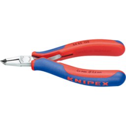 KNIPEX KN 64 62 120 - Alicates de corte frontal para electrónica, 120 mm, pulid