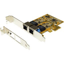 EXSYS EX-6072-3 - Tarjeta de red, PCI Express, Gigabit Ethernet, 2 RJ45