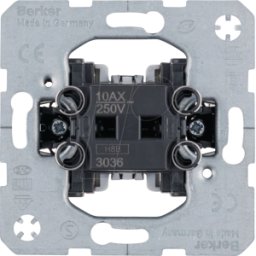 BERKER 3036 - Conmutador 10AX 250V~, control de luz