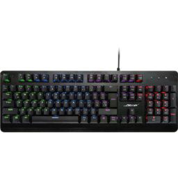 INTER-TECH IT88884100 - Teclado para juegos, USB, RGB