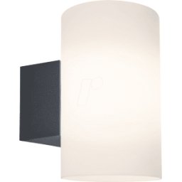 PAULMANN PLM 94186 - Luz de pared, 15 W, antracita, IP44, regulable
