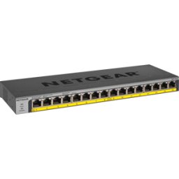 NETGEAR GS116LP - Switch, 16 puertos, Gigabit Ethernet, PoE