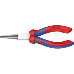 KNIPEX KN 30 35 160 - Alicates de boca larga, redondos, 160 mm, cromados