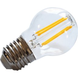 HEITEC 500690 - Bombilla LED E27, 4,5 W, 420 lm, 3000 K