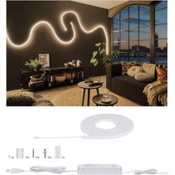 PAULMANN PLM 70963 - Tira de LED MaxLED Flow, 42 W, 3000 lm, blanco cálido, 30
