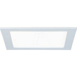 PAULMANN PLM 92066 - Panel LED, 16,5 W, 4000 K, cuadrado, blanco