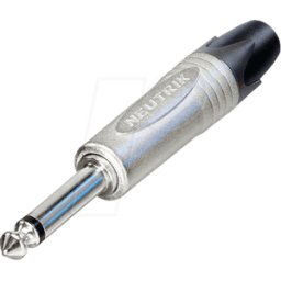NEUTRIK NP 2X - Conector jack, 6,3 mm, mono, 2 polos