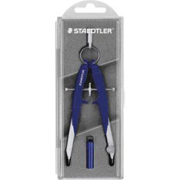 STAEDTLER 556 00 - Círculos de geometría, con tapa con bisagras