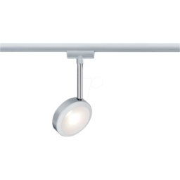 PAULMANN PLM 96891 - Urail Punto de pista led Discus, 375,6 lm, 5,3 W, 2700 K, cromo