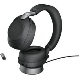 JABRA JA 28599-989-989 - Evolve2 85, Link 380a UC Estéreo Estación de Carga Negro