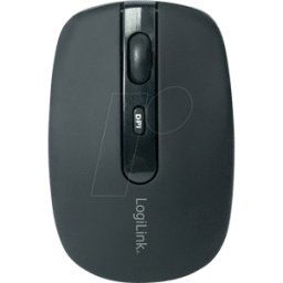 LOGILINK ID0078A - Ratón (ratón), Bluetooth, óptico, negro