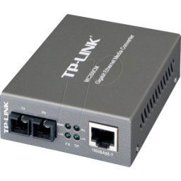 TP-LINK TPLINK MC200CM - Convertidor de medios, Gigabit Ethernet, SC, multimodo