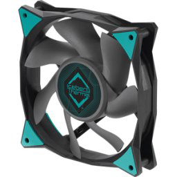 ICT 71055 - Ventilador de carcasa Iceberg Thermal IceGALE, negro, 120 mm