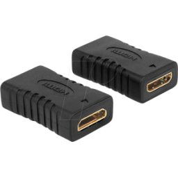 DELOCK 65506 - Adaptador HDMI, conector hembra Mini-C a conector hembra Mini-C.