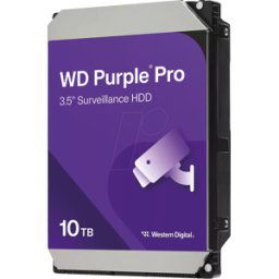 WESTERN DIGITAL WD102PURP - Disco duro de 10 TB WD Purple Pro - Vídeo