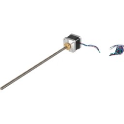 ACT MOTOR ACT 17HSL4417300 - Motor paso a paso lineal NEMA 17, 1,8°, 2,55 V, 300 mm