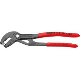 KNIPEX KN 85 51 180 A - Alicate para abrazaderas de fleje, 180 mm