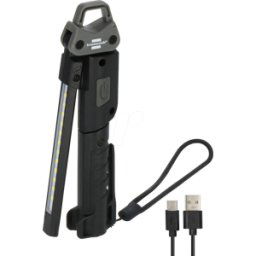 BRENNENSTUHL BRE 1173730002 - Lámpara de mano LED a batería 400 lm, plegable