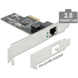 DELOCK 89564 - Tarjeta de red, PCI Express, 1x 2,5 Gigabit LAN 1x RJ45
