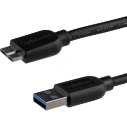 STARTECH.COM ST USB3AUB50CMS - Cable USB 3,0, macho a macho Micro B, 0,5 m..