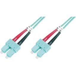 DIGITUS DIGI DK2522-01-3 - Cable de conexión de fibra óptica multimode OM 3, SC/SC
