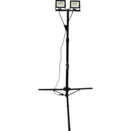 MÜLLER LICHT MLI 21600058 - Foco LED para obras Boston, 2x 30 W, 3380 lm, 4000 K, IP65, trip