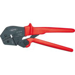 KNIPEX KN 97 52 04 - Crimpadora de 250 mm, conectores abiertos no aislados