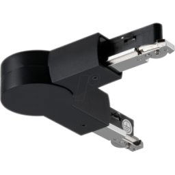 PAULMANN PLM 96909 - Junta de conector Urail, 159x36 mm, máximo 1.000 W, negro