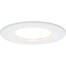 PAULMANN PLM 93459 - Luminaria empotrada NOVA COIN, 6 W, 2700 K, redonda, blanca