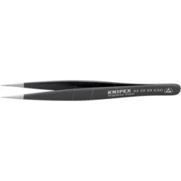 KNIPEX KN 92 28 69 ESD - Pinzas, rectas, puntiagudas, 120 mm, ESD
