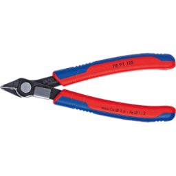 KNIPEX KN 78 91 125 - Alicates de corte lateral, Electronic Super Knips®, 125 mm, bru&