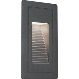 PAULMANN PLM 94382 - Luminaria empotrable de pared exterior, 4 W, 30 lm, 3000 K, IP65
