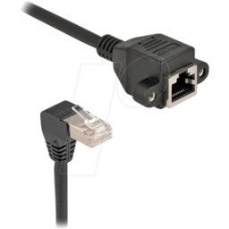 DELOCK 80313 - Cable de extensión de red S/FTP RJ45 a RJ45 Cat.6A 3 m