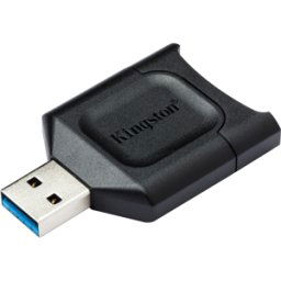 KINGSTON MLP - Lector de tarjetas, MobileLite Plus USB3.2 Gen1 SDHC/SDXC UHS-II