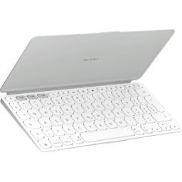 LOGITECH KTG2 WS - Teclado, Bluetooth, blanco, QWERTZ