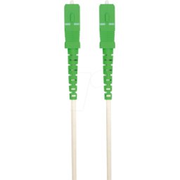 NEDIS N CCGB89600WT20 - Cable de fibra óptica, SC-APC, simplex, 2 m.