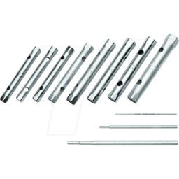GEDORE WERKZEUG GEDO KD 26 R-120 - Juego de llaves de doble tubo 12 piezas de 6-32 mm