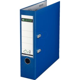 LEITZ 10105068 - Carpeta de calidad PP 180°, a4, 80 mm, azul noche