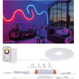 PAULMANN PLM 70967 - Tira de LED de flujo MaxLED, 45 W, 2000 lm, RGB, 5000 mm, regula