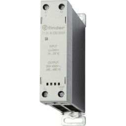 FINDER FIN 77.31.8.8050 - Relé de carga, 30 a, interruptor de paso por cero, 240 V.