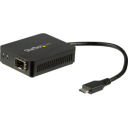 STARTECH.COM ST US1GC30SFP - Tarjeta de red, USB-C, Fast Ethernet, 1x SFP