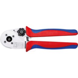 KNIPEX KN 97 52 67 DT - Crimpadora de cuatro mandriles para contactos DT, 230 mm