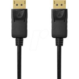 NEDIS N CCGL37014BK20 - Cable DisplayPort 1.4, 8K 60 Hz, 2,0 m