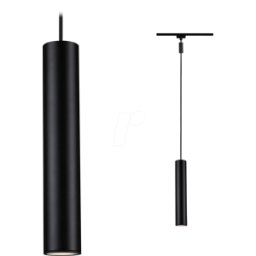 PAULMANN PLM 96818 - Urail pendulo Catalejo, GU10, max. 10 W, DIMM, negro