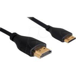 DELOCK 83132 - Cable HDMI de alta velocidad, SLIM, 1 m..