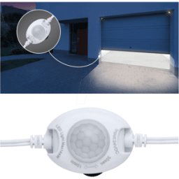 PAULMANN PLM 70974 - Función Detector de movimiento MaxLED, infrarrojo, blanco