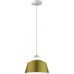 V-TAC VT-3930 - Pendulum light, 7 W, 400 lm, 4000 K, circular, gold